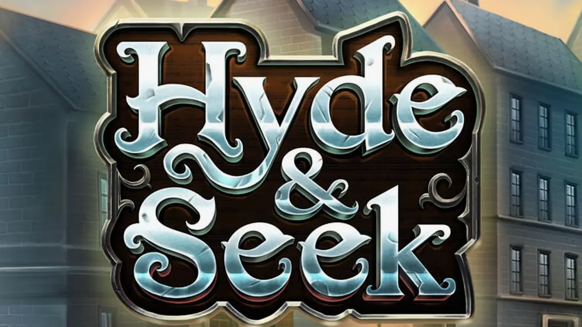 Tampilan visual permainan slot Hyde & Seek dengan tema Halloween